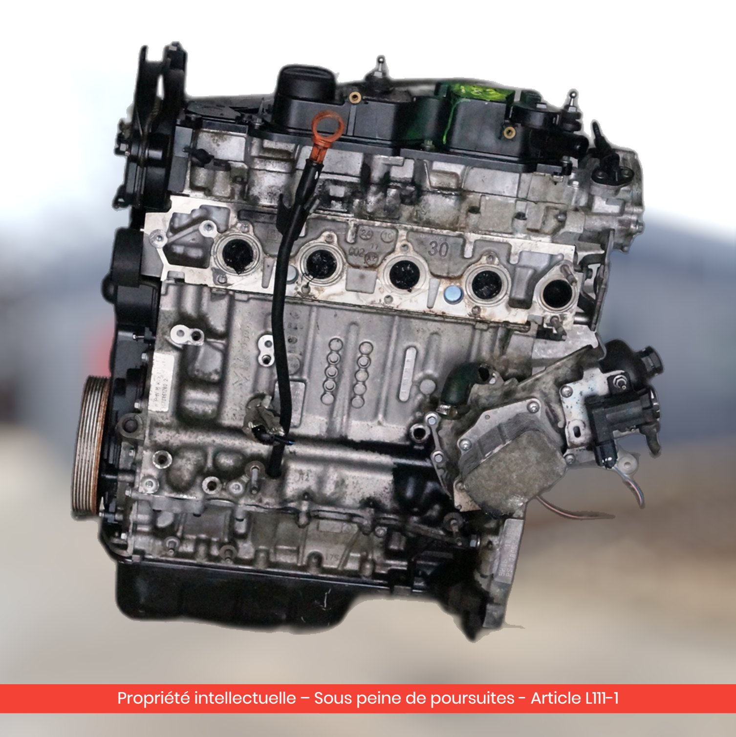 Moteur Peugeot 607 / 607 II 4HX-607 — occasion — vue 2