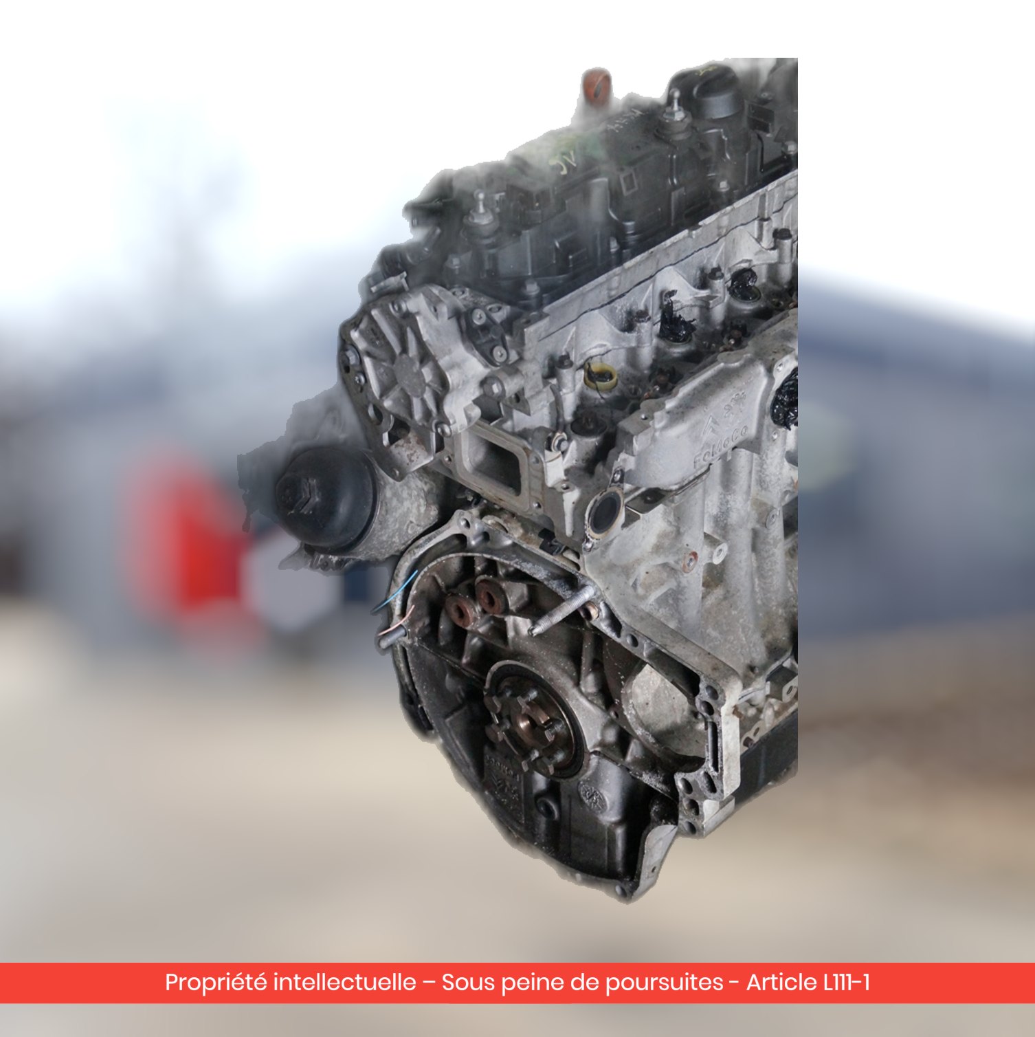 Moteur Peugeot 607 / 607 II 4HX-607 — occasion — vue 3