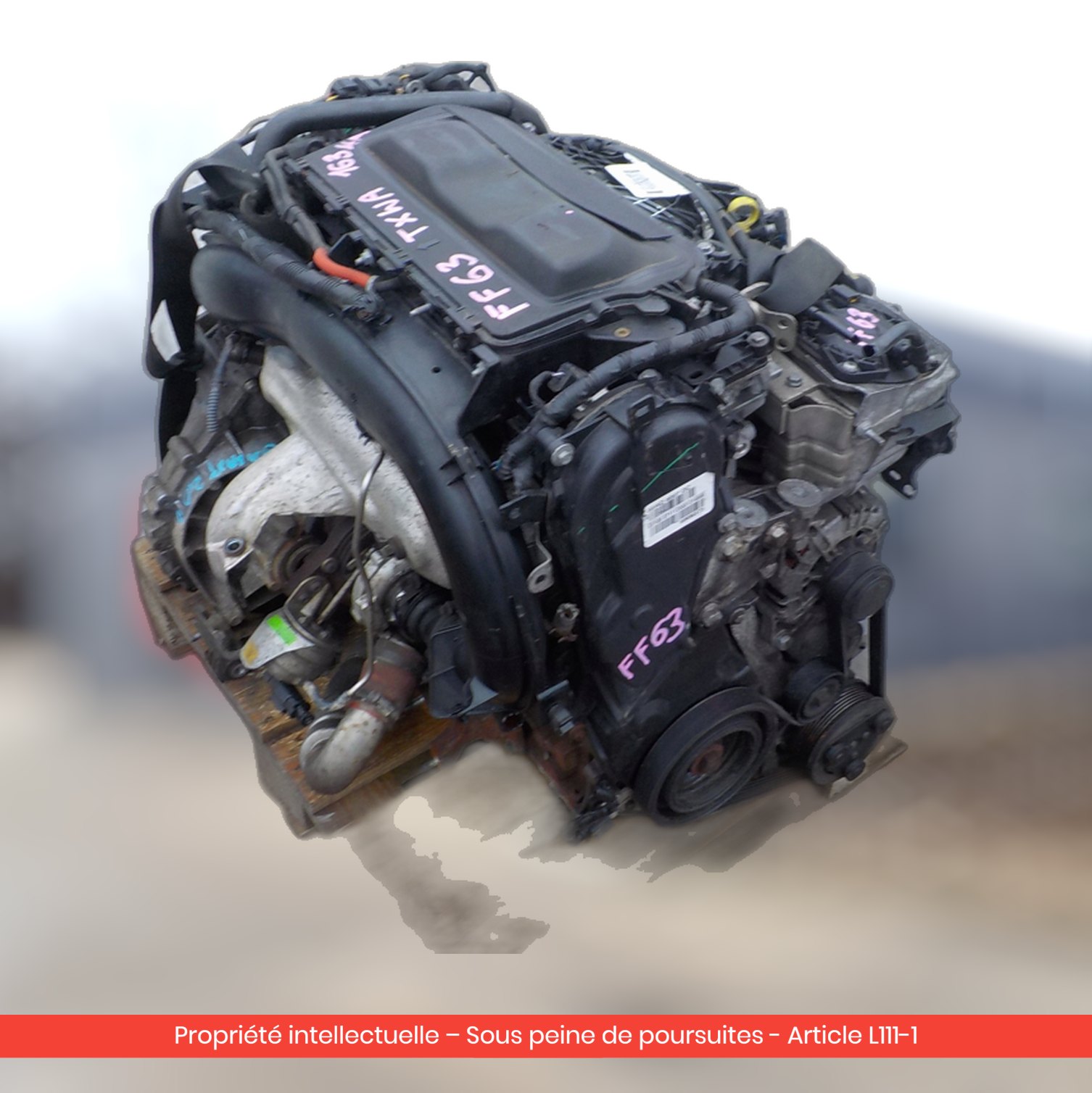 Moteur Ford S-Max / Galaxy TXWA — occasion — vue 3
