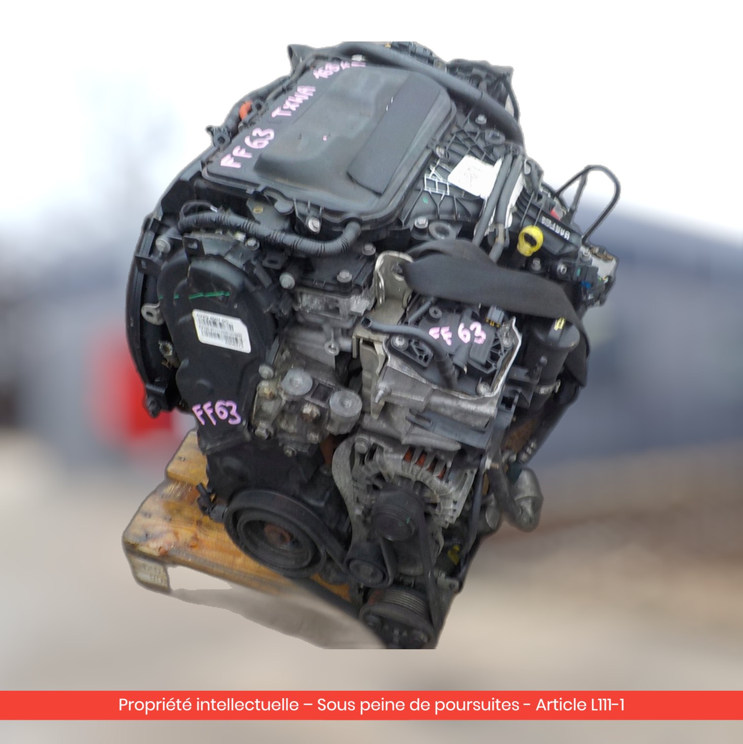 Moteur Ford S-Max / Galaxy TXWA — occasion — vue 4