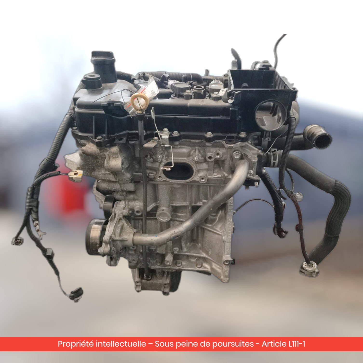 Moteur Citroën C1 / Peugeot 107 CFB — occasion — vue 3
