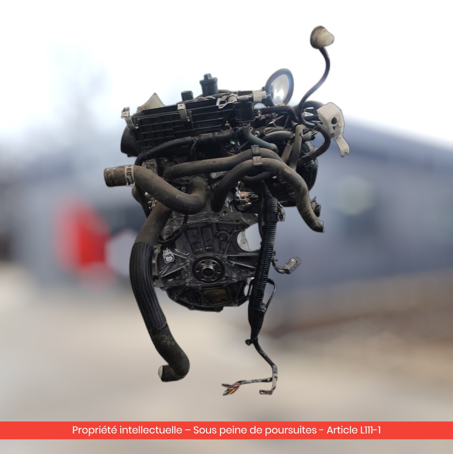 Moteur Citroën C1 / Peugeot 107 CFB — occasion — vue 4