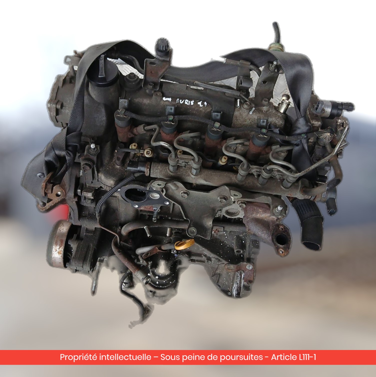 Moteur Toyota Yaris / Auris 1ND-TV — occasion — vue 3