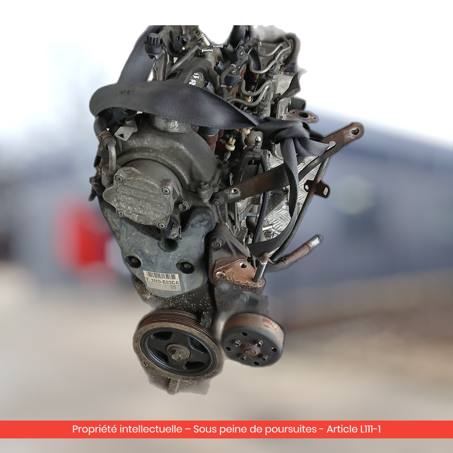 Moteur Toyota Yaris / Auris 1ND-TV — occasion — vue 4