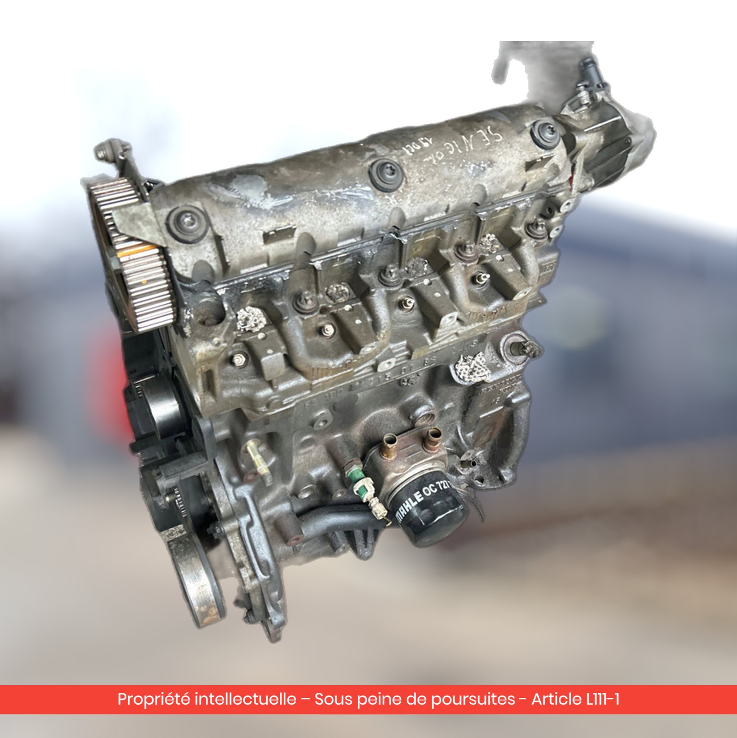 Moteur Renault Megane Scenic / Megane / Megane Coupe F9QK732 — occasion — vue 3