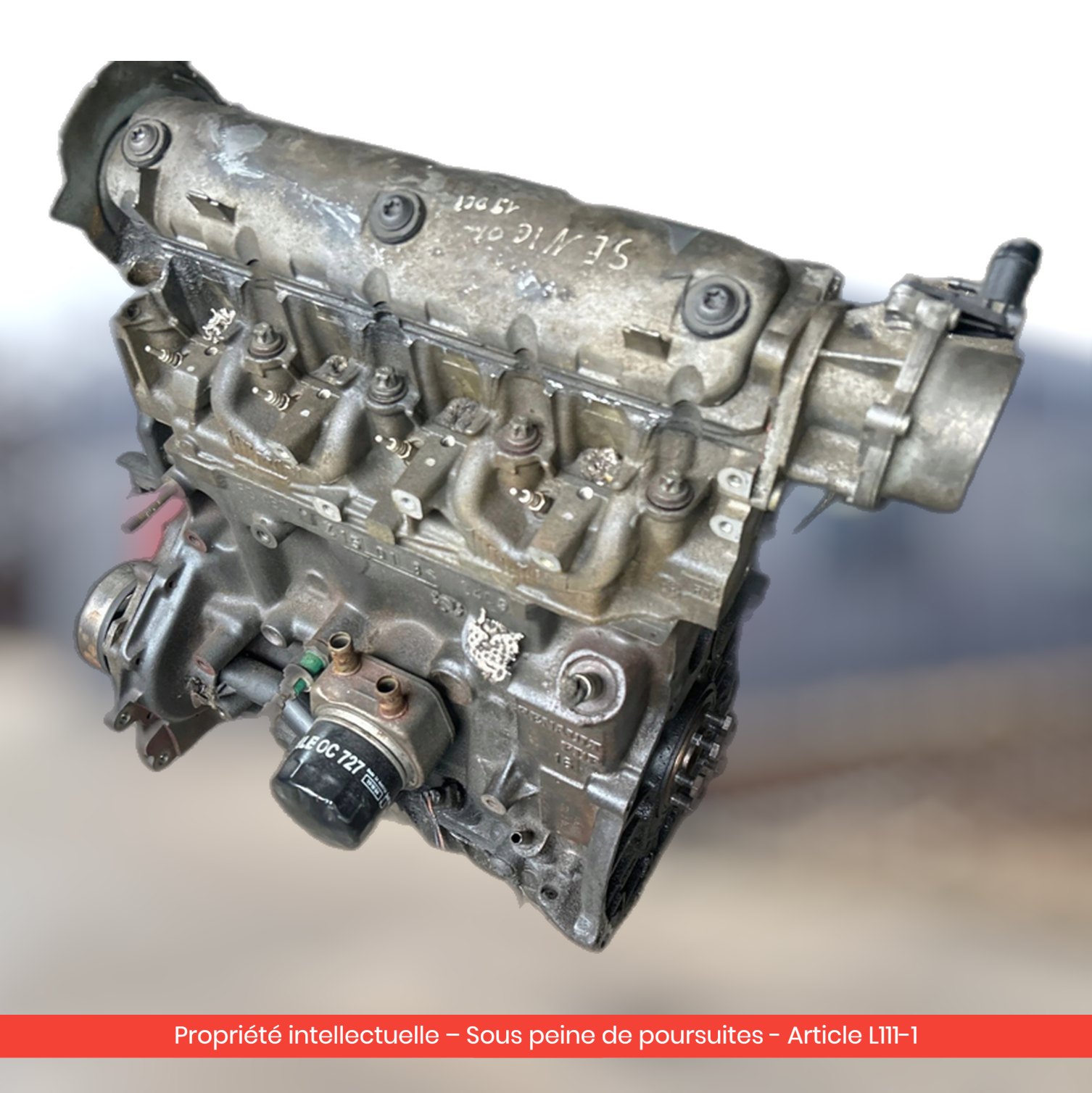 Moteur Renault Megane Scenic / Megane / Megane Coupe F9QK732 — occasion — vue 4