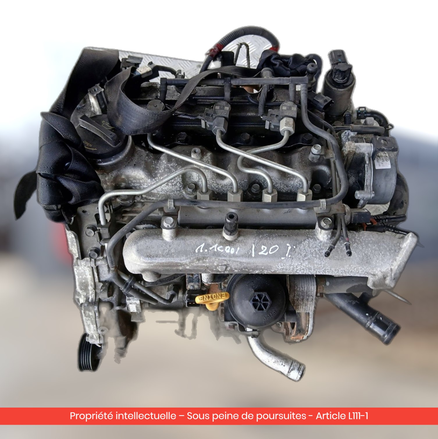 Moteur Hyundai I20 / Kia Rio D3FA-1A1A12AH00 — occasion — vue 2