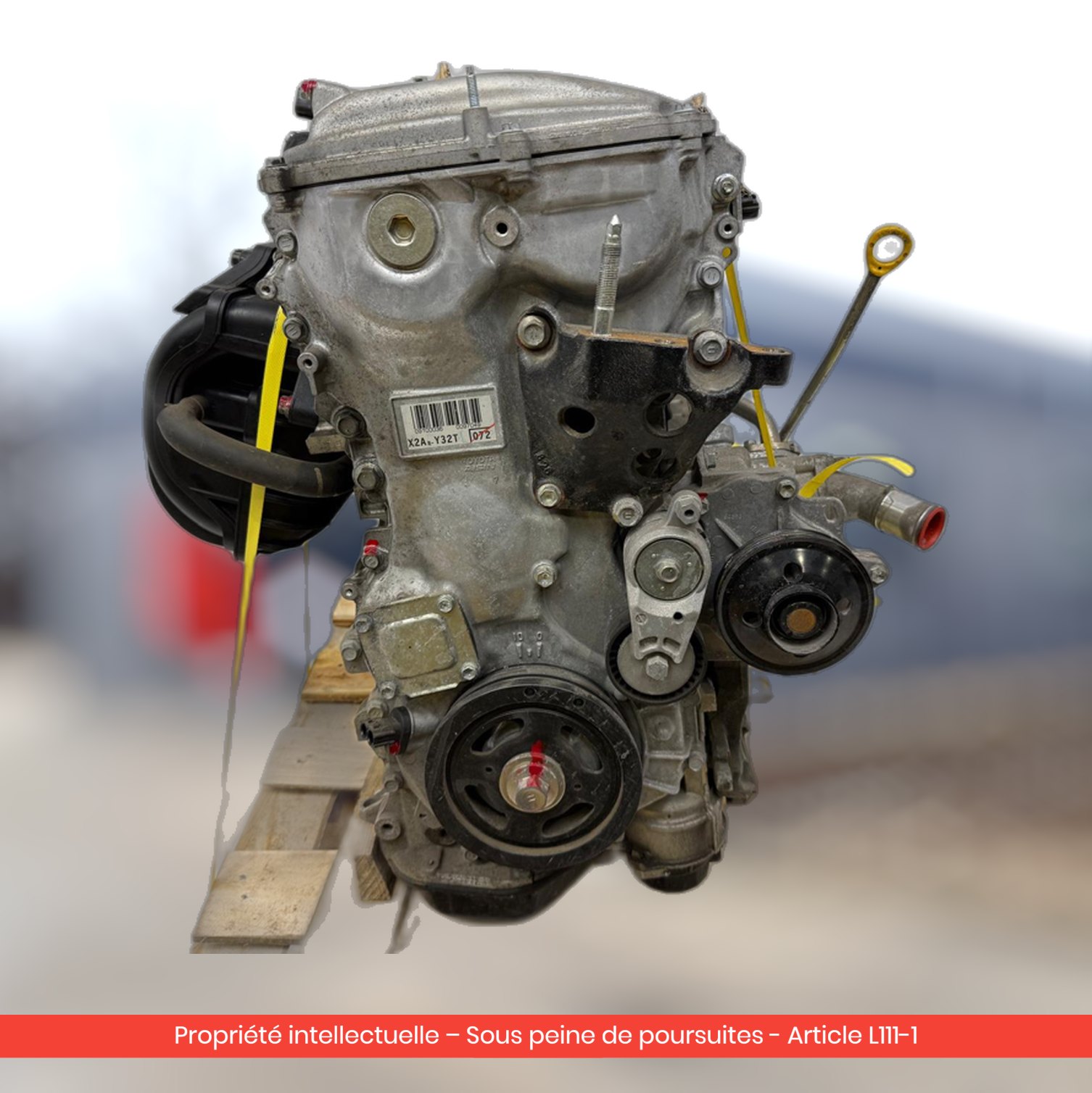Moteur Lexus NX300H / Toyota Rav 4 2AR-FXE — occasion — vue 3