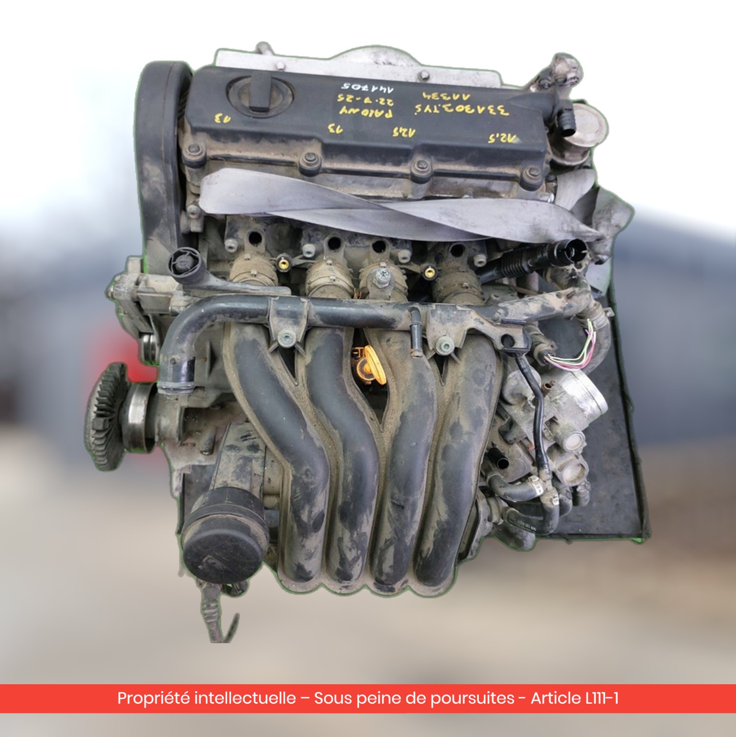 Moteur Audi A4 / Seat Exeo ALZ — occasion — vue 3
