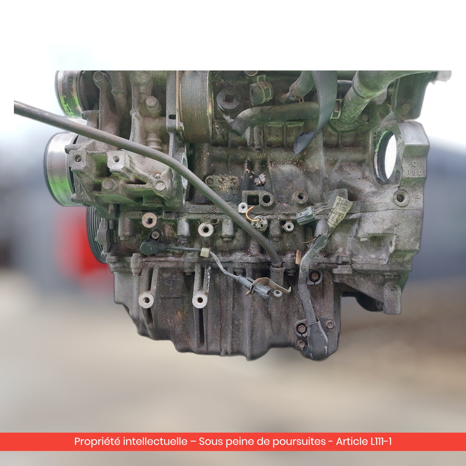 Moteur Honda Civic / Crv N22A2 — occasion — vue 3
