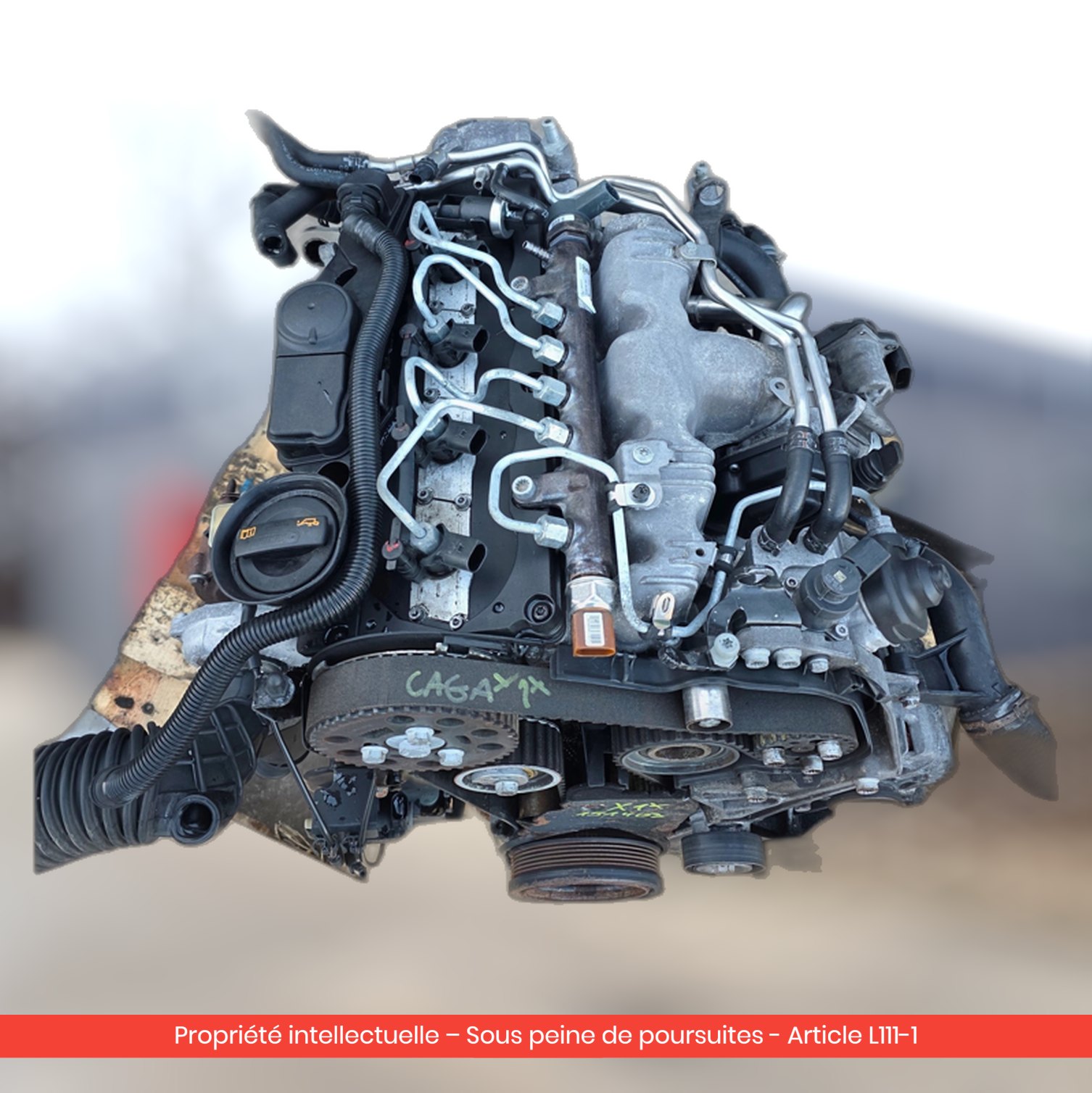 Moteur Audi A4 / Seat Exeo CAGA — occasion — vue 1