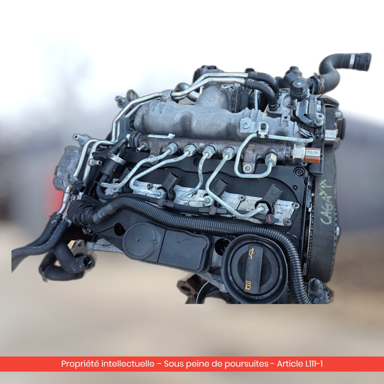 Moteur Audi A4 / Seat Exeo CAGA — occasion — vue 2