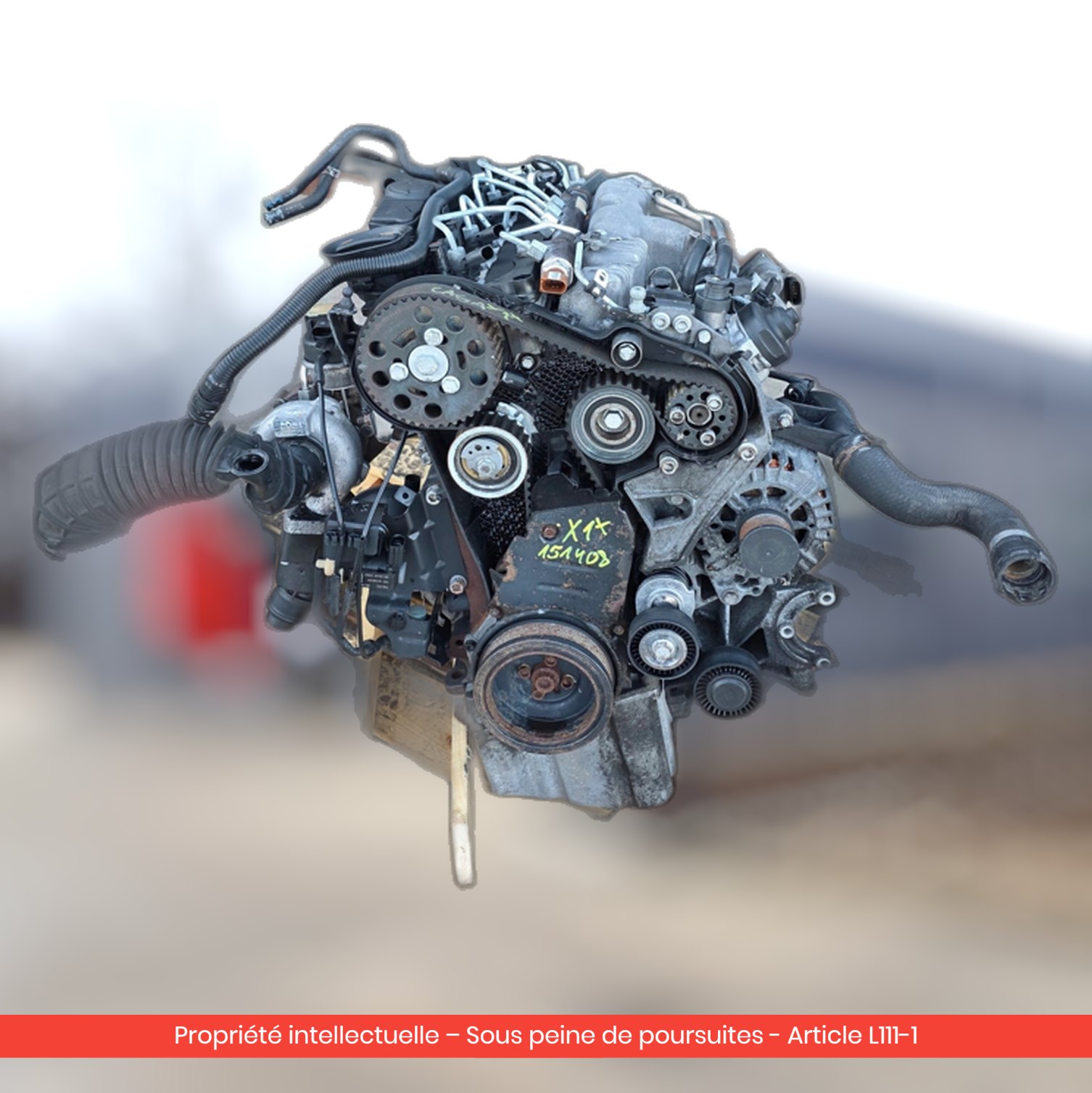 Moteur Audi A4 / Seat Exeo CAGA — occasion — vue 3