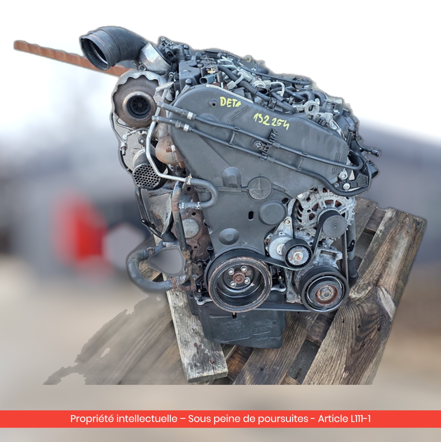 Moteur Audi Q5 / A4 / A5 DETA — occasion — vue 2