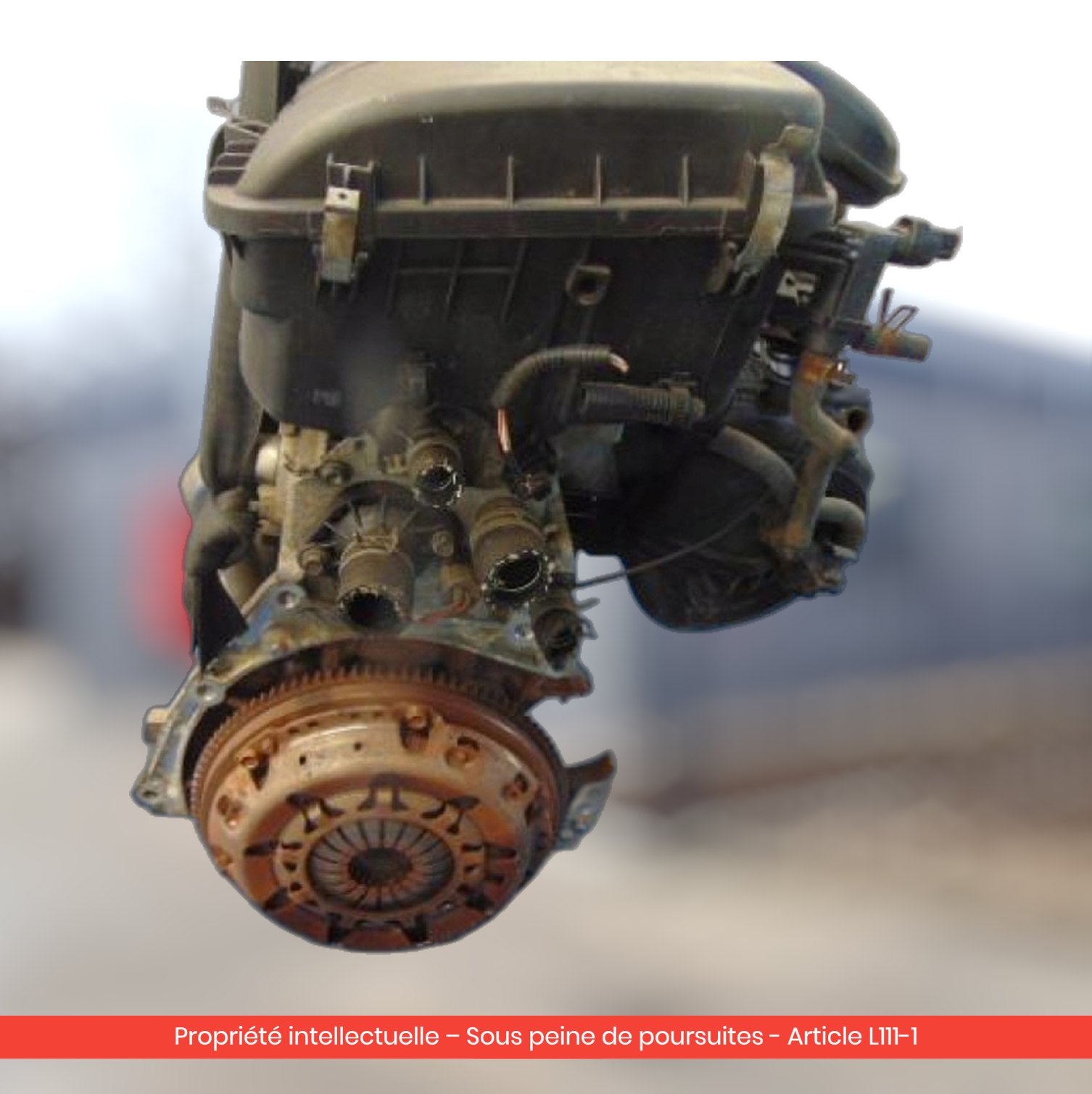 Moteur Citroën C1 / Peugeot 107 CFA — occasion — vue 2