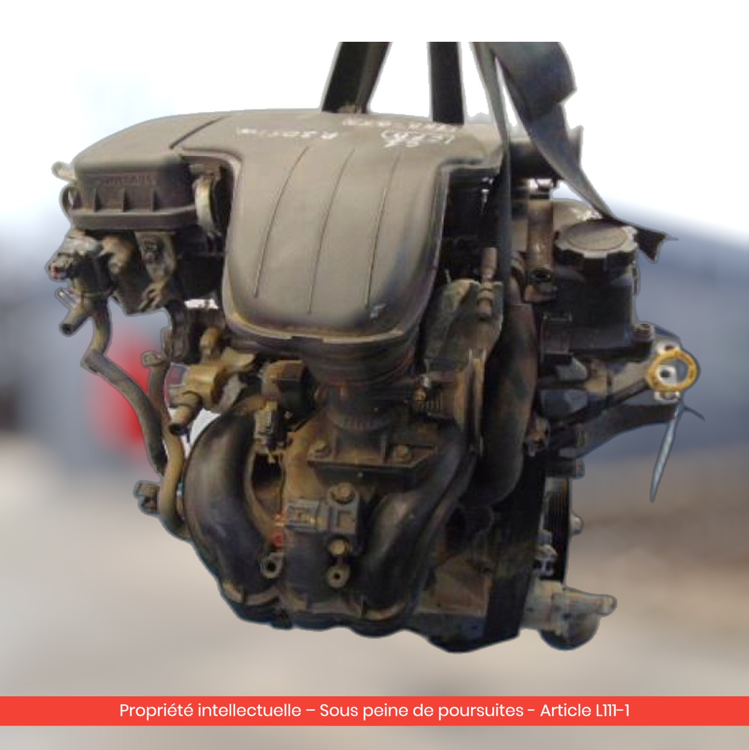 Moteur Citroën C1 / Peugeot 107 CFA — occasion — vue 3