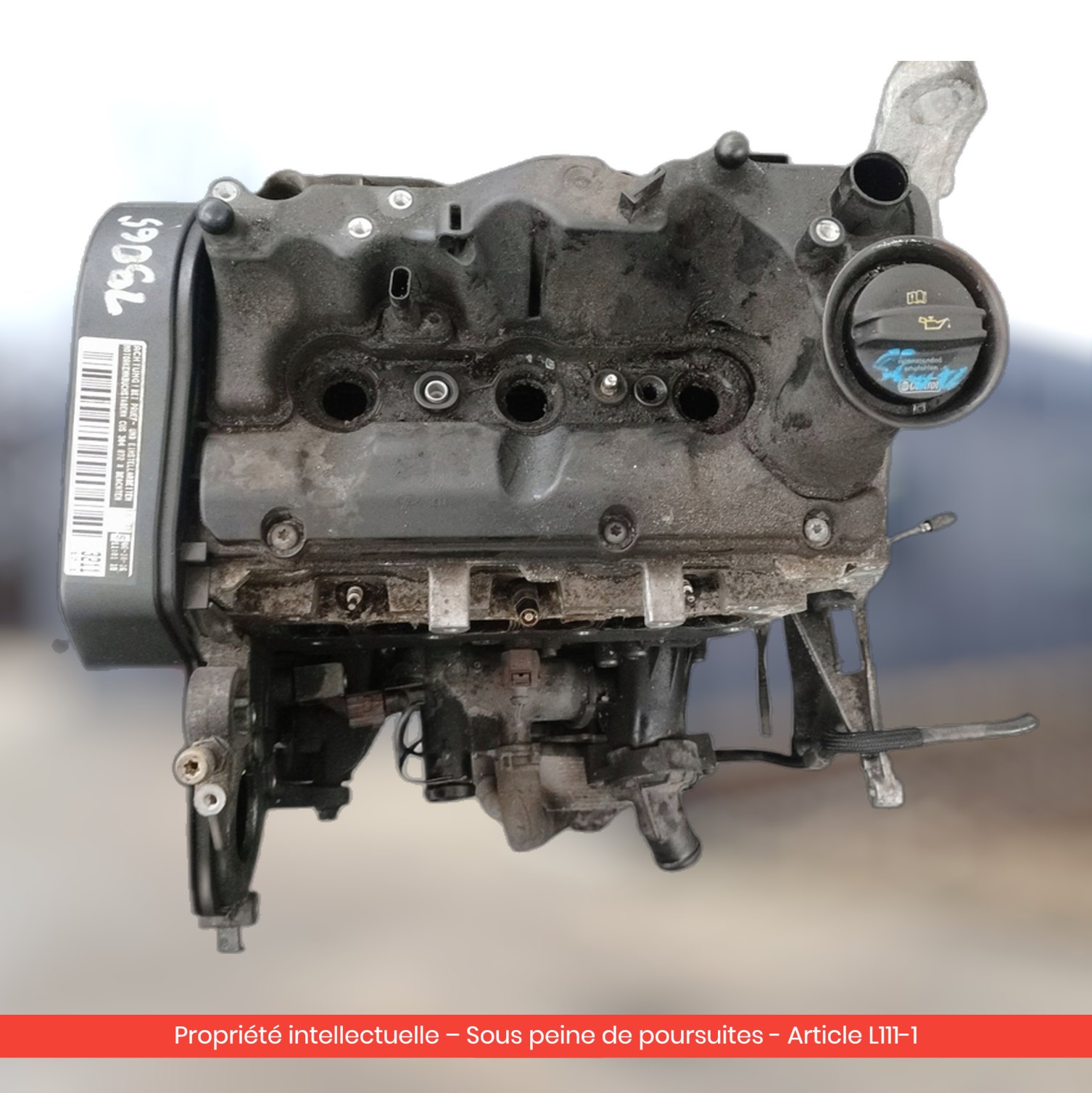 Moteur Audi A1 / Seat Ibiza / Škoda Fabia CUSB — occasion — vue 2