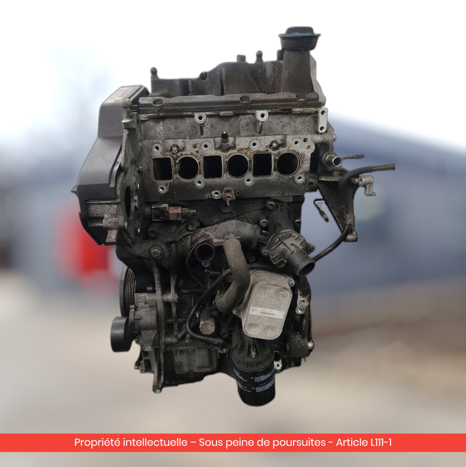 Moteur Audi A1 / Seat Ibiza / Škoda Fabia CUSB — occasion — vue 3