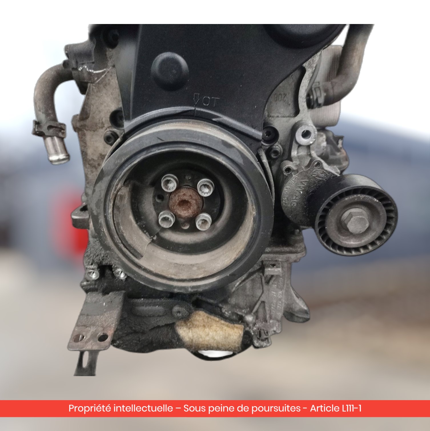 Moteur Audi A1 / Seat Ibiza / Škoda Fabia CUSB — occasion — vue 4