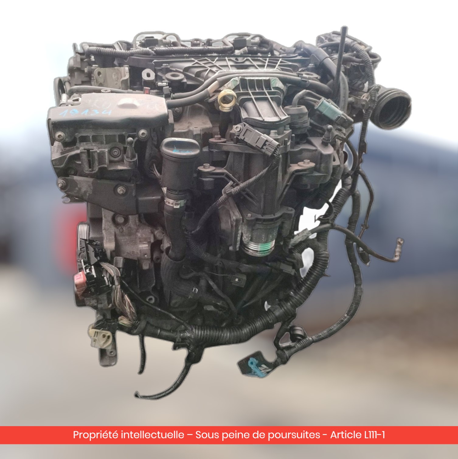 Moteur Ford Grand C-Max / C-Max / Focus TYDA — occasion — vue 3