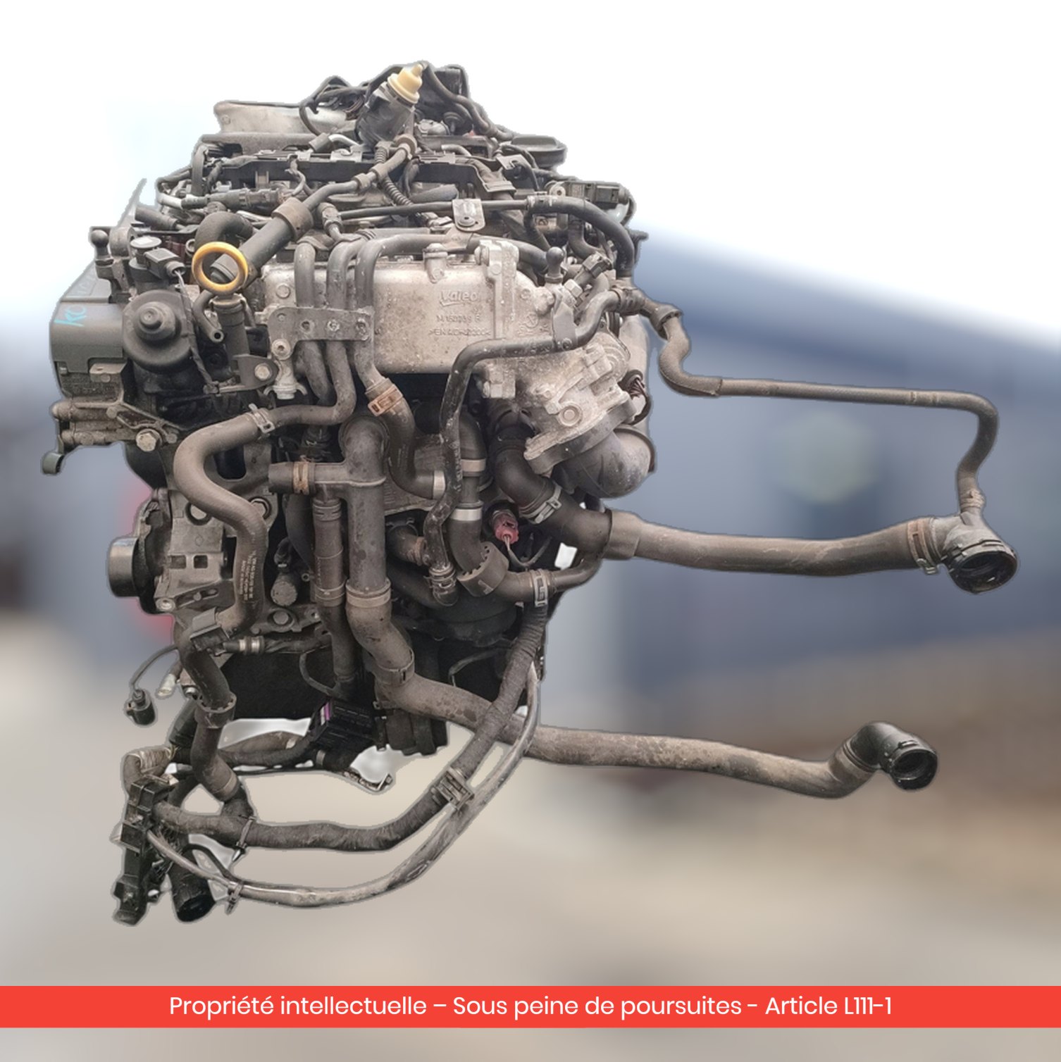 Moteur Audi A3 / Seat Leon / Volkswagen Golf VII CLHA — occasion — vue 2