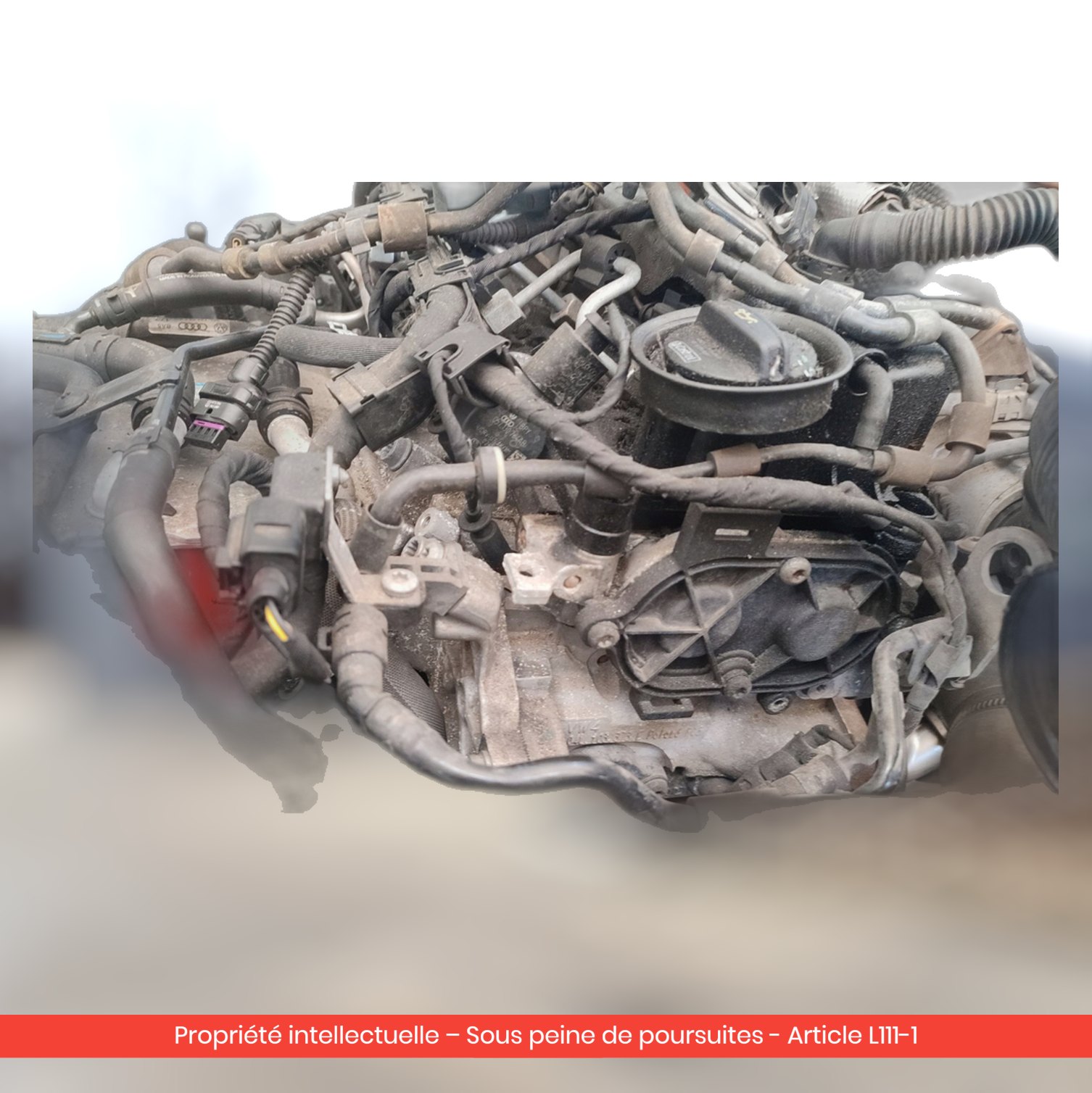 Moteur Audi A3 / Seat Leon / Volkswagen Golf VII CLHA — occasion — vue 4