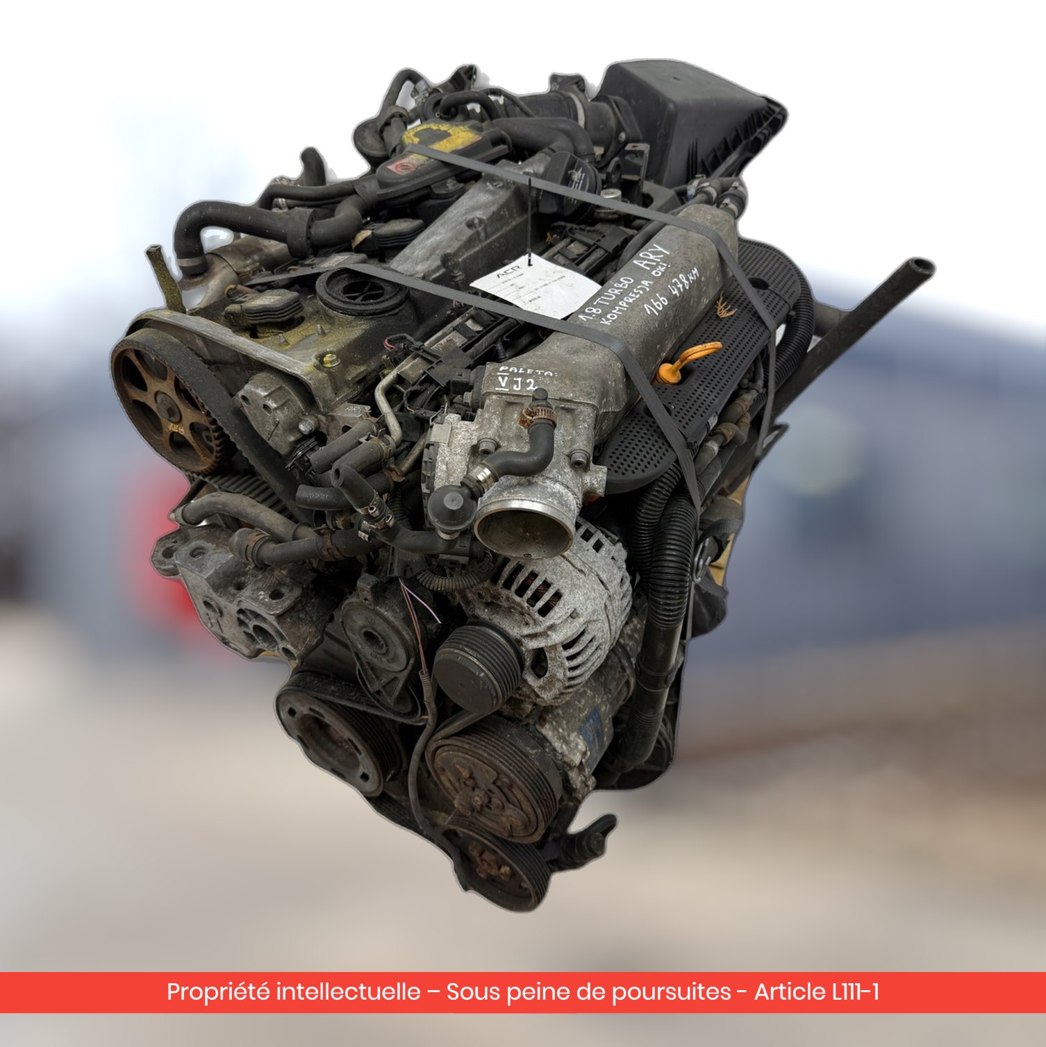 Moteur Seat Ibiza / Cordoba / Arosa AKK-SEAT — occasion — vue 3