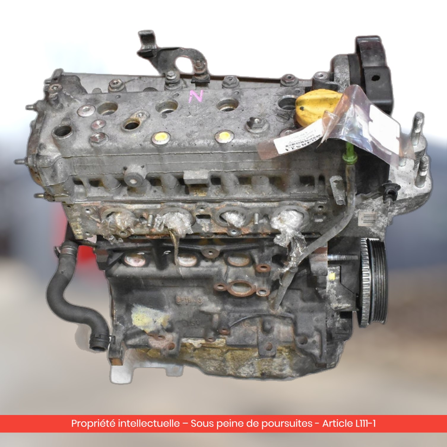 Moteur Fiat Bravo / Lancia Delta 198A4000 — occasion — vue 2