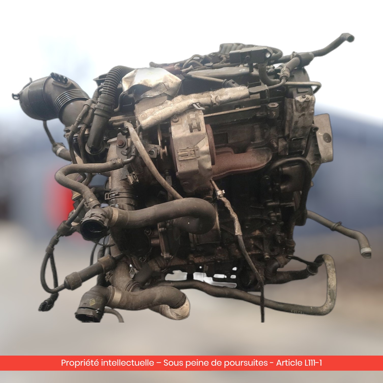 Moteur Seat Leon / Škoda Octavia III CKFC — occasion — vue 3