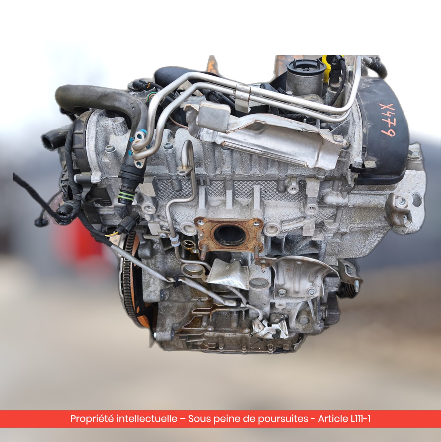 Moteur Citroën Saxo / Peugeot 106 / 306 NFZ — occasion — vue 1