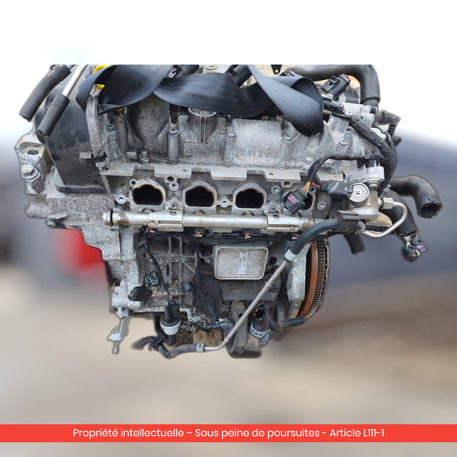 Moteur Citroën Saxo / Peugeot 106 / 306 NFZ — occasion — vue 3