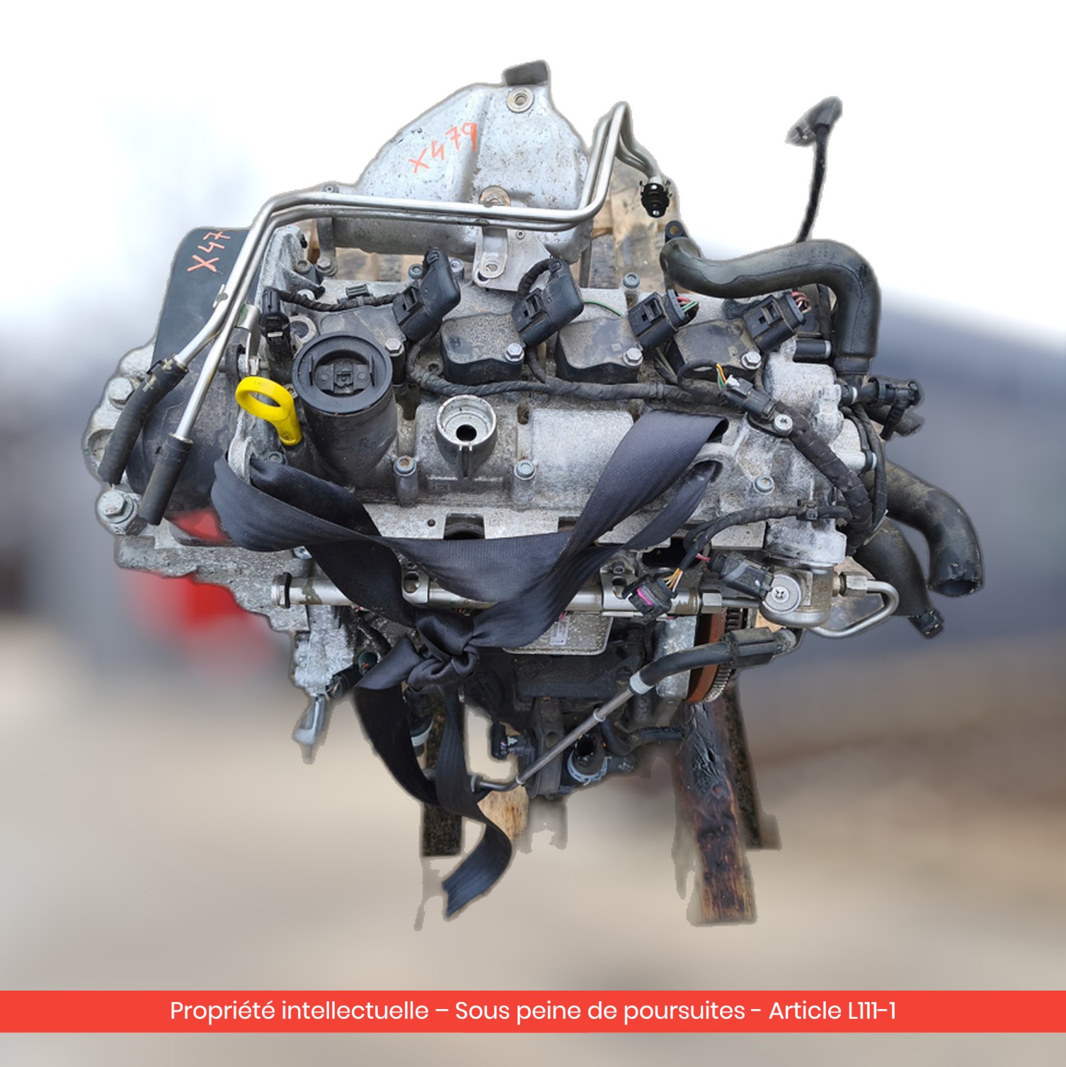 Moteur Citroën Saxo / Peugeot 106 / 306 NFZ — occasion — vue 4