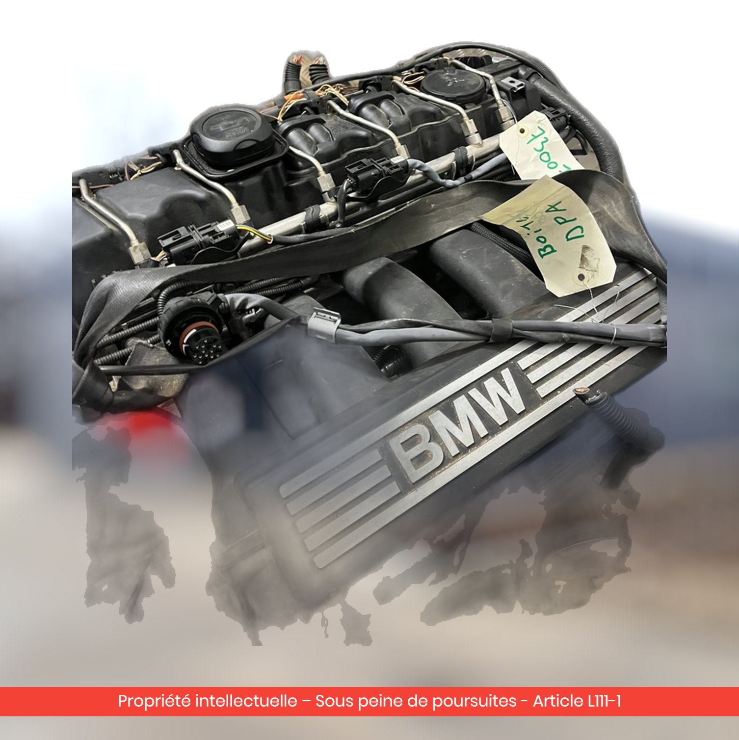 Moteur BMW 325 E91N / 330 E91N / 325 E90N N53B30A — occasion — vue 3