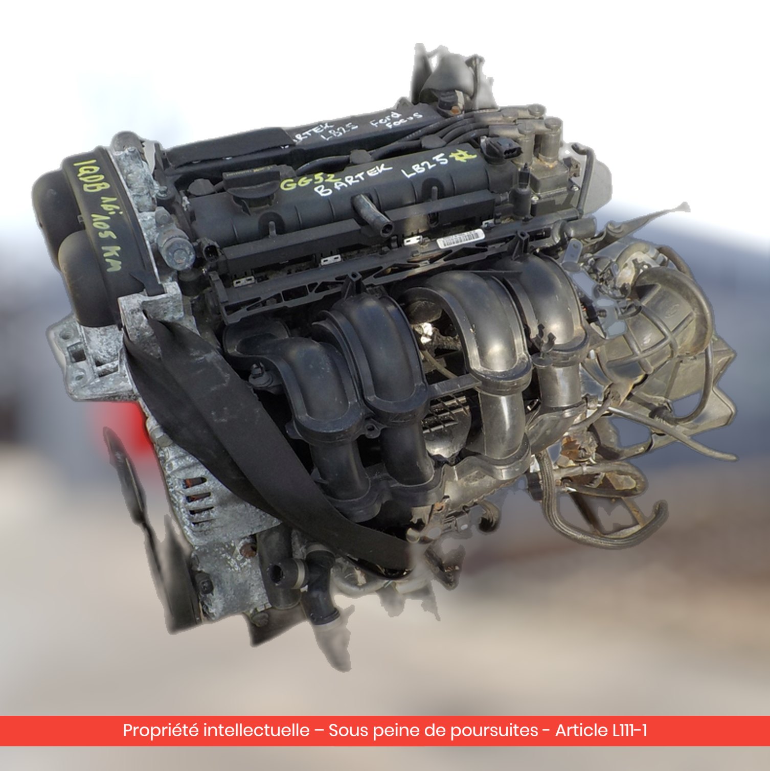 Moteur Ford Focus / C-Max IQDB — occasion — vue 3
