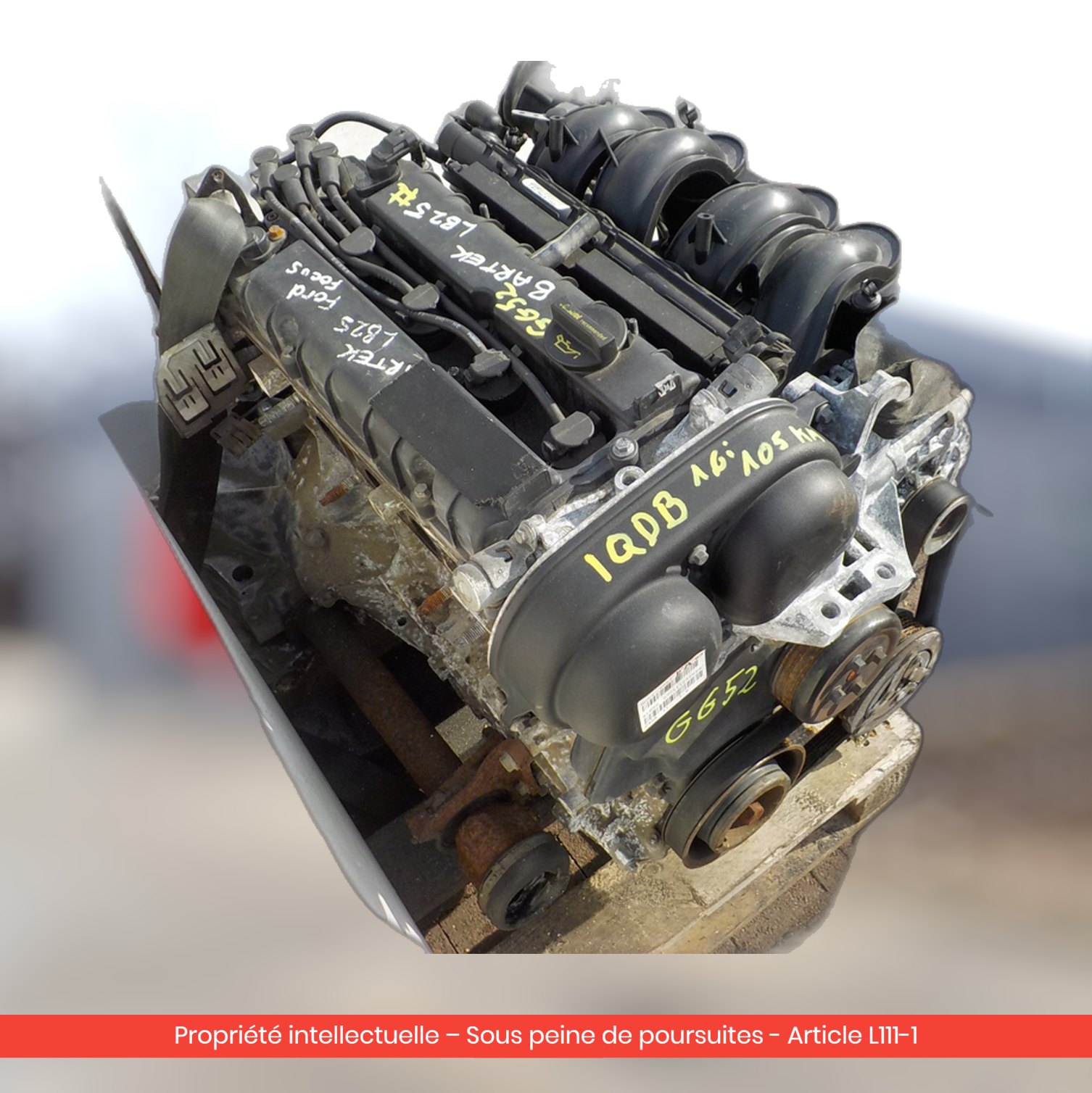 Moteur Ford Focus / C-Max IQDB — occasion — vue 4