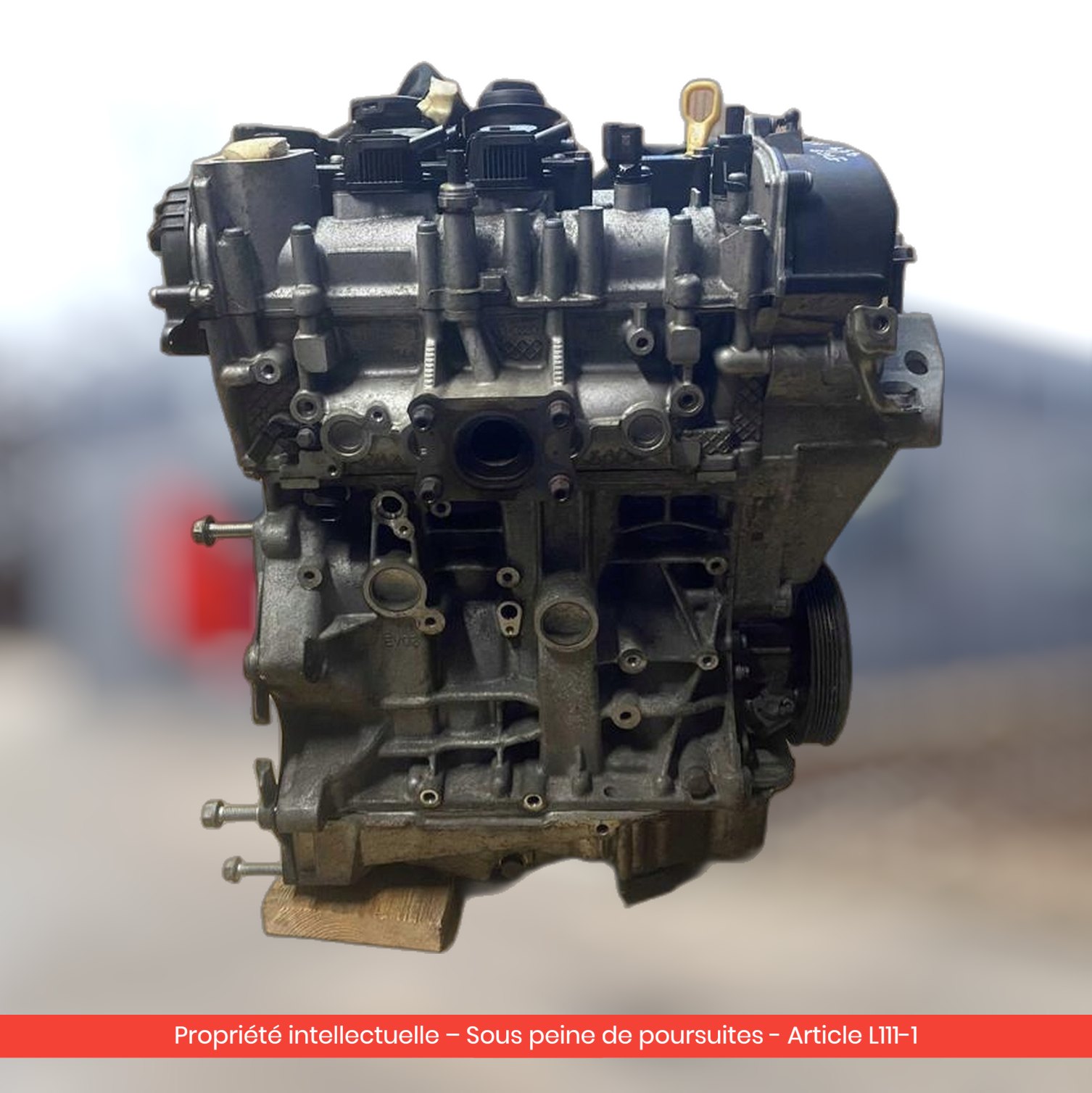 Moteur Audi Q3 / A3 / Seat Leon DFYA — occasion — vue 3