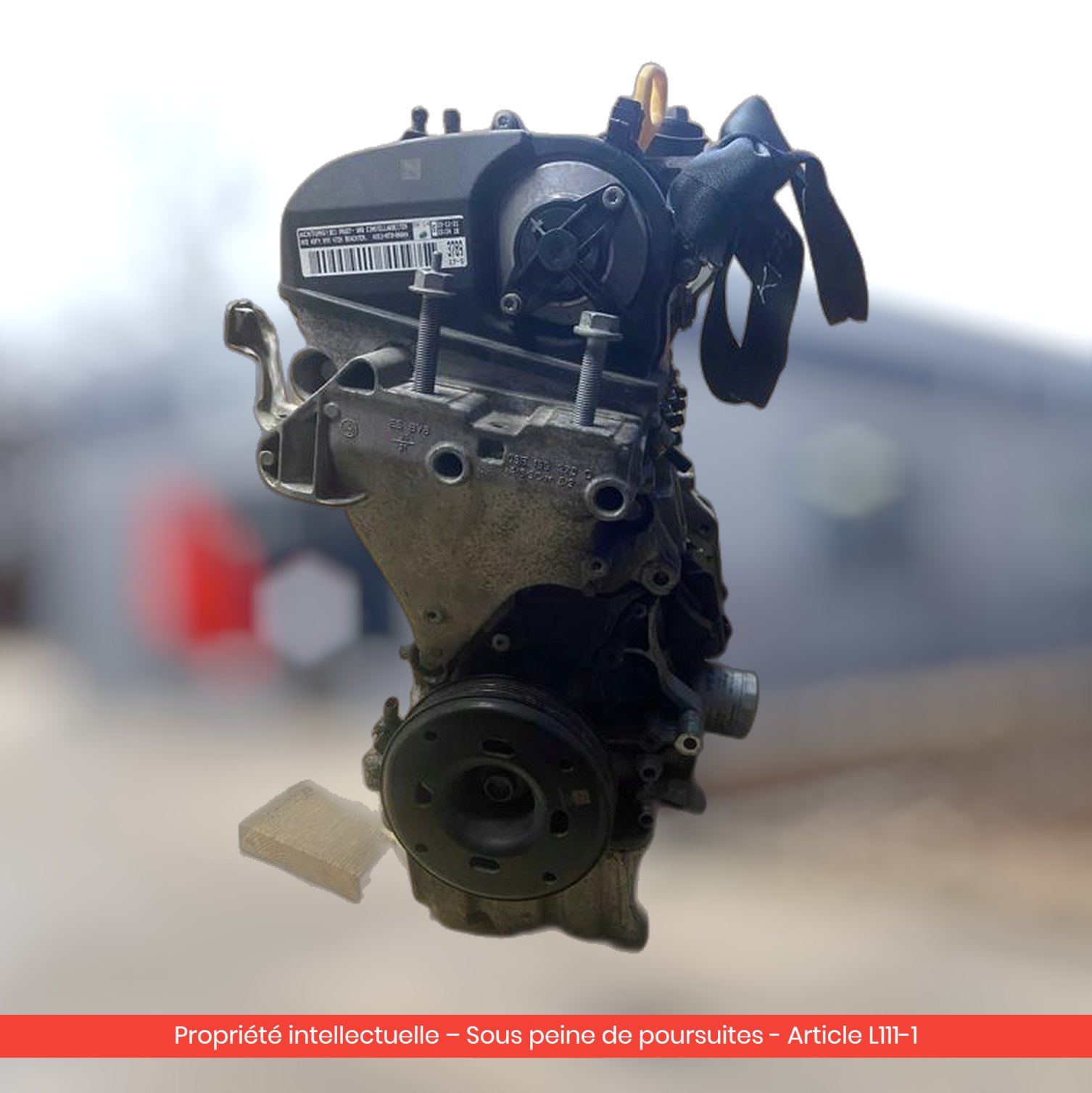 Moteur Audi Q3 / A3 / Seat Leon DFYA — occasion — vue 4