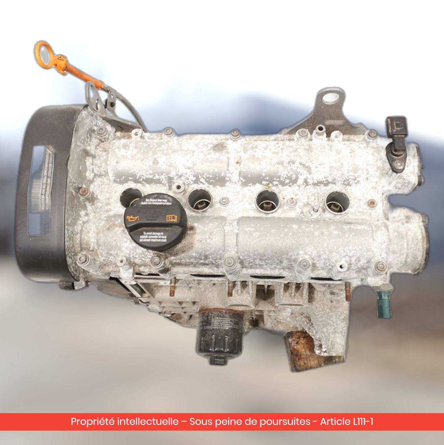 Moteur Seat Ibiza / Volkswagen Polo CGGB — occasion — vue 4