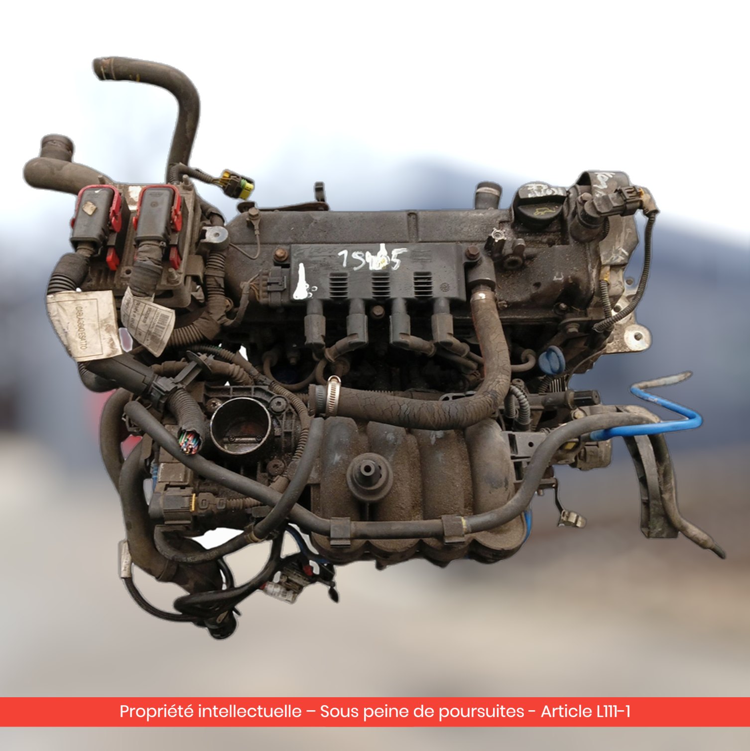 Moteur Fiat Grand Punto / Punto 199A4000 — occasion — vue 4