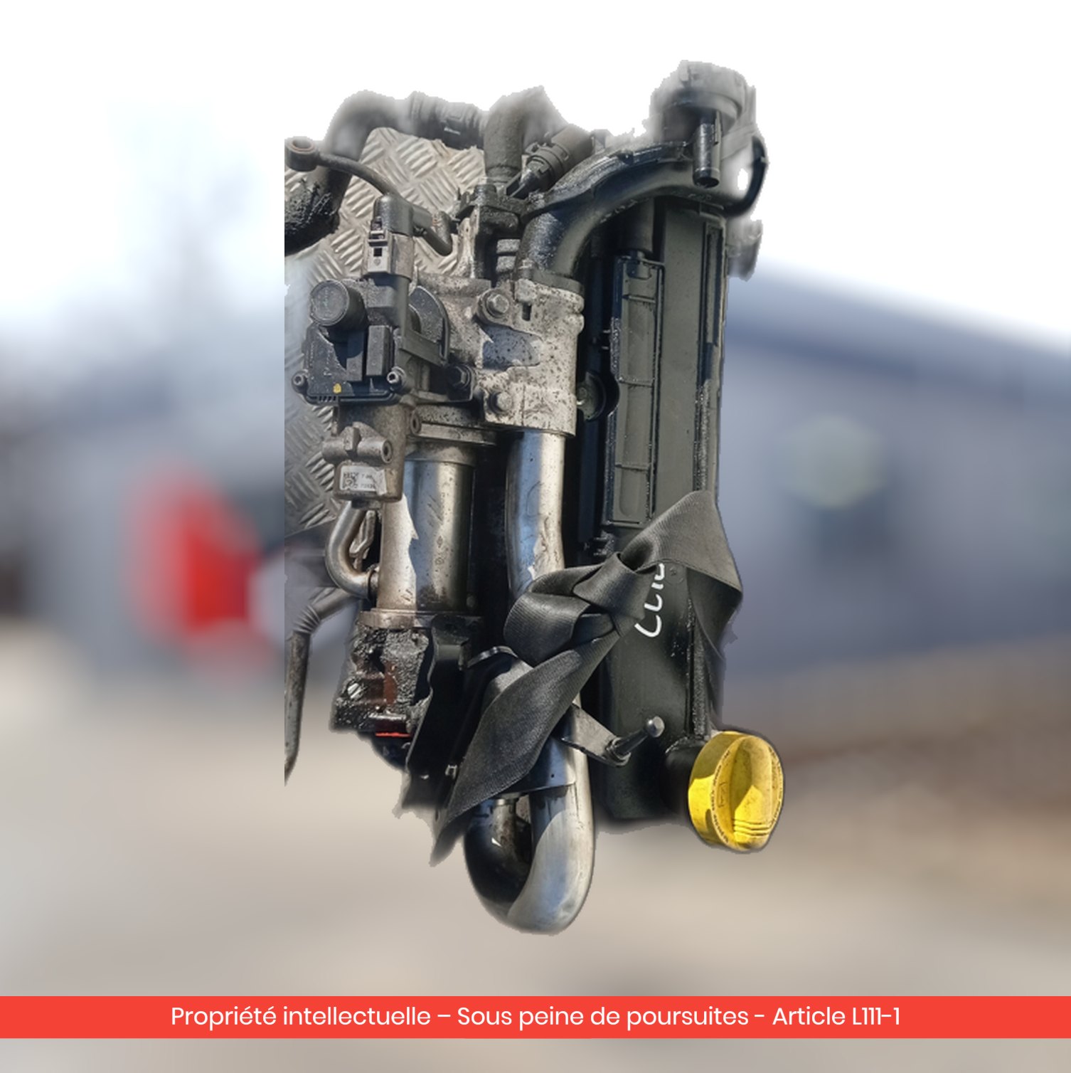Moteur Renault Twingo II / Clio II K9K1740 — occasion — vue 3