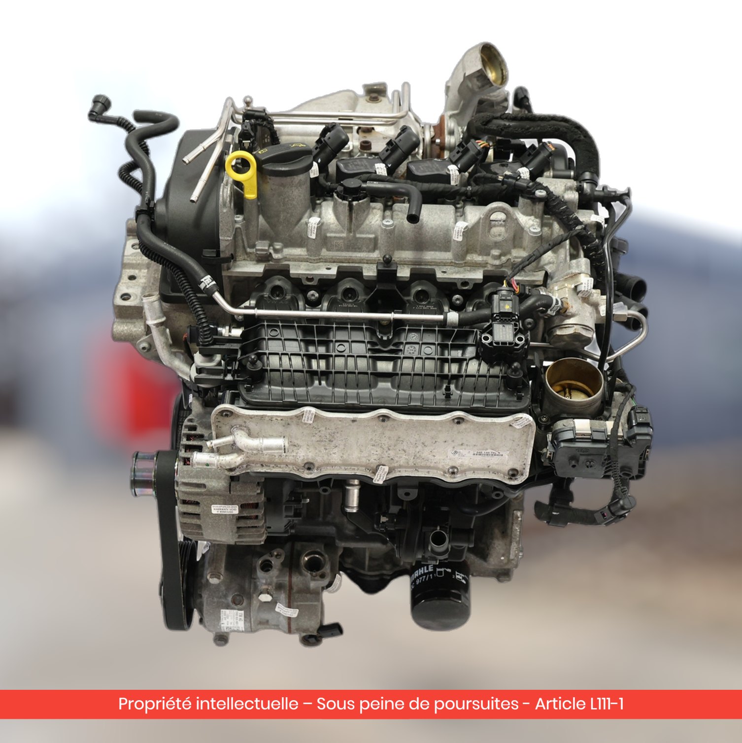 Moteur Audi Q3 / Škoda Octavia III CHPB — occasion — vue 2