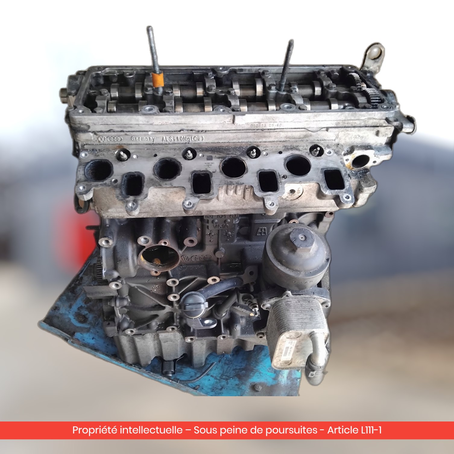 Moteur Audi A5 / Q5 CGLC — occasion — vue 2