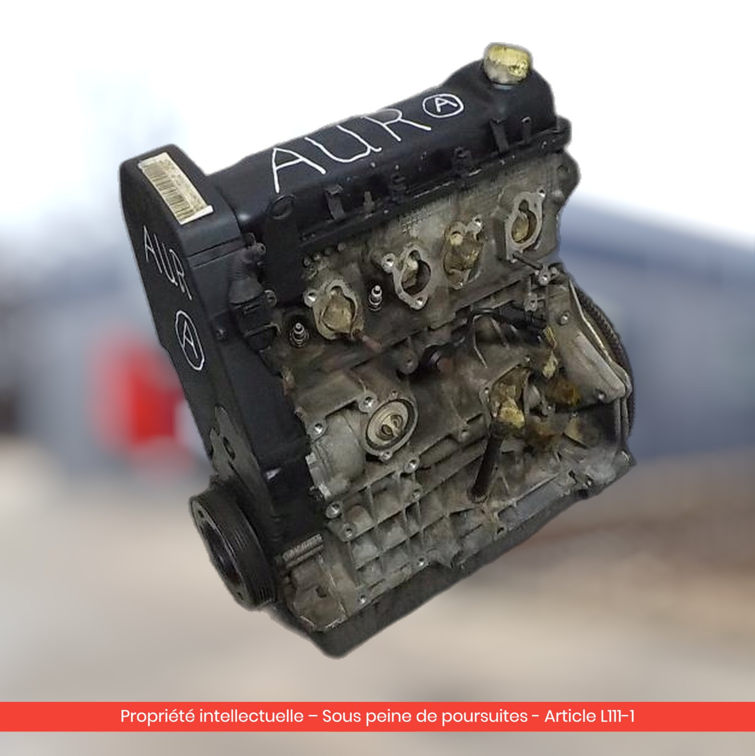 Moteur Seat Cordoba / Ibiza AUR — occasion — vue 3