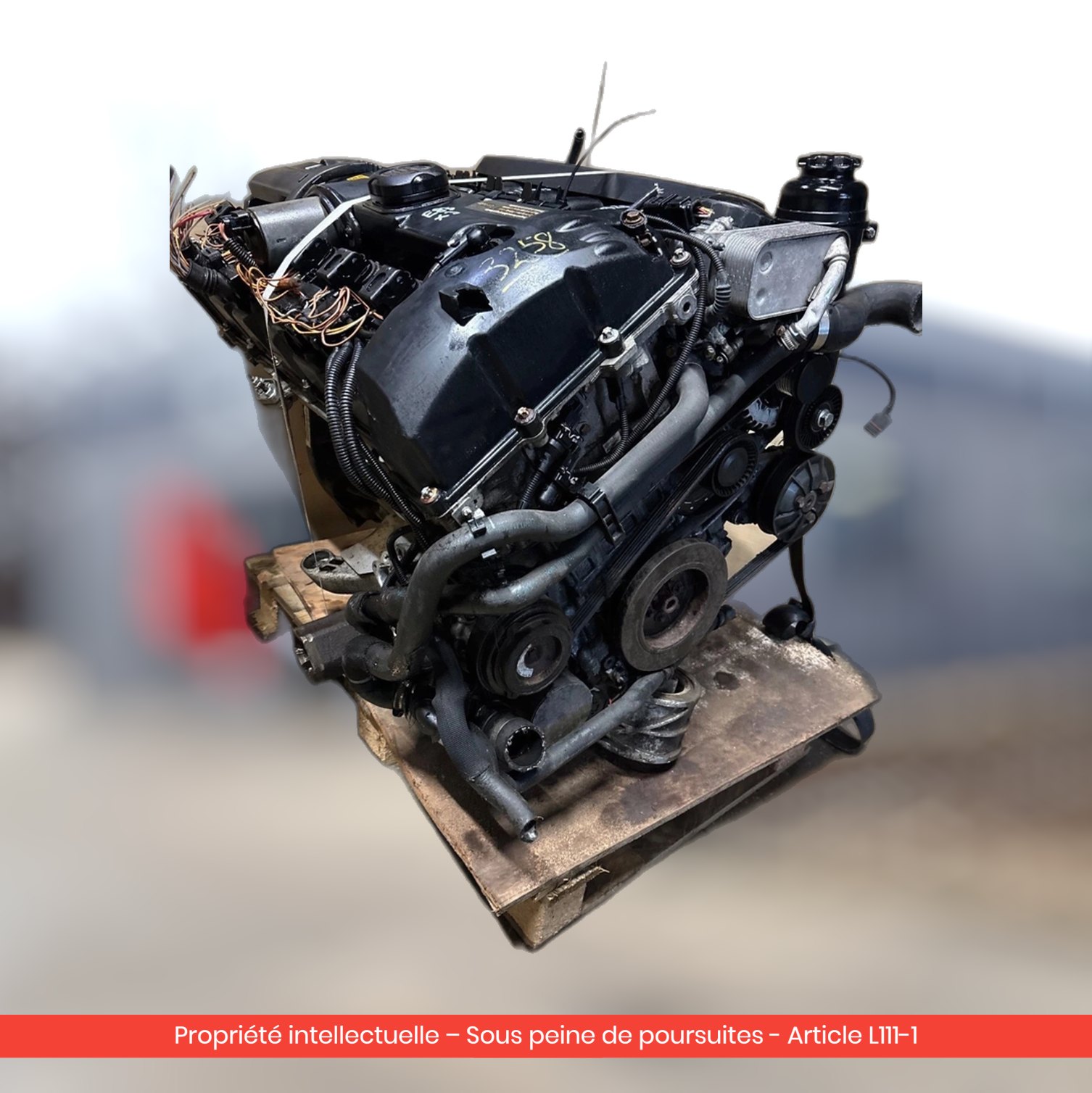 Moteur BMW 645 E63 / 545 E60 N62B44A — occasion — vue 3
