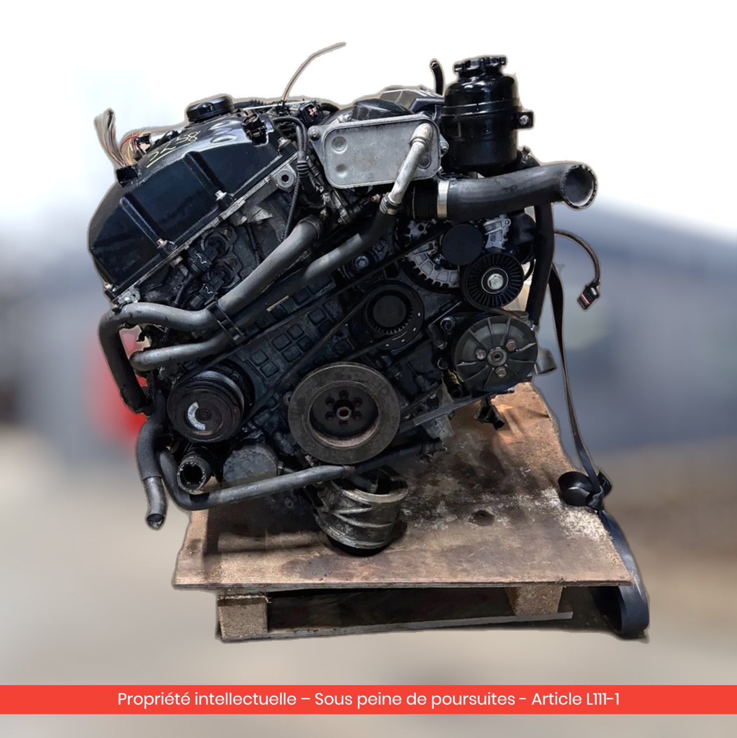 Moteur BMW 645 E63 / 545 E60 N62B44A — occasion — vue 4