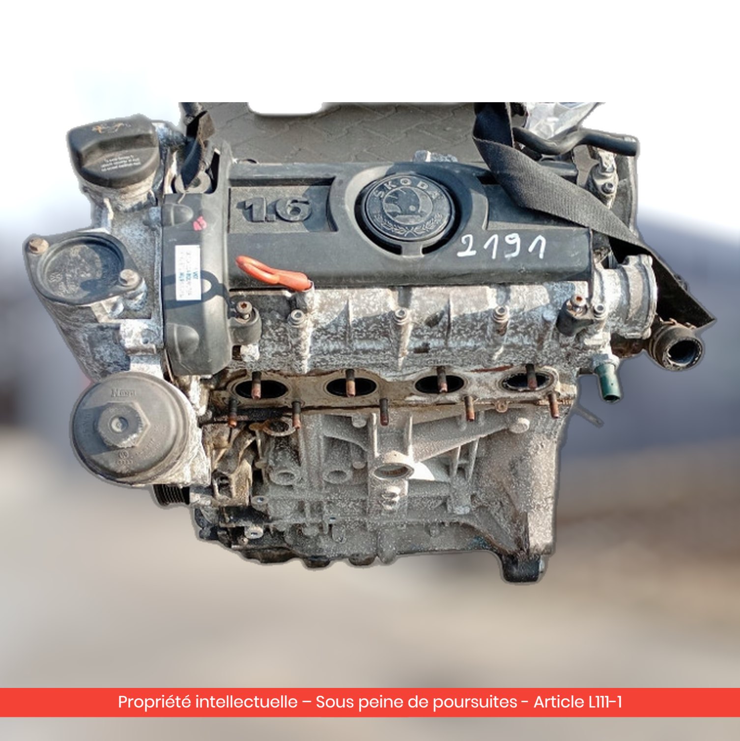Moteur Seat Ibiza / Volkswagen Polo BTS — occasion — vue 2