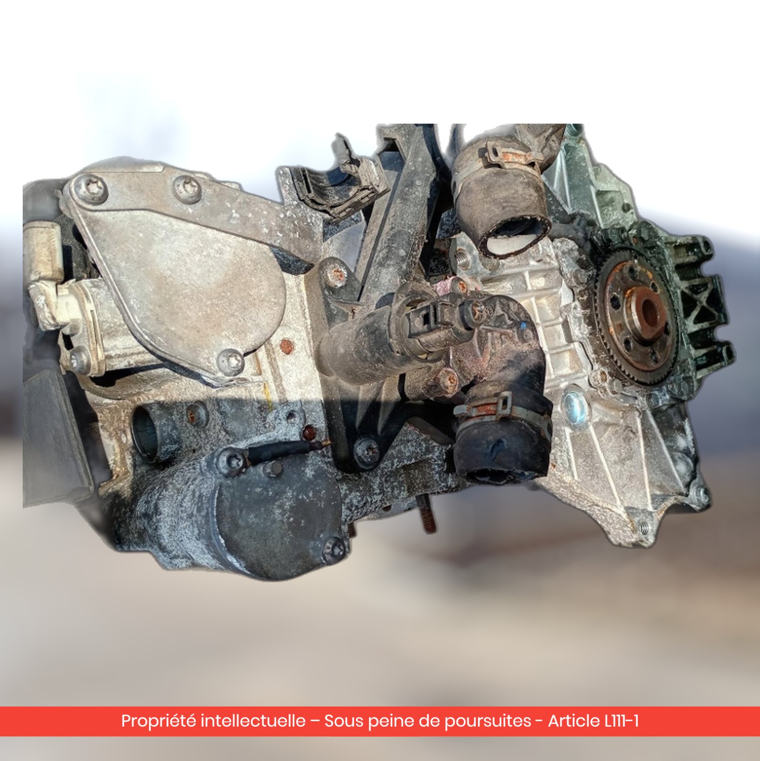 Moteur Seat Ibiza / Volkswagen Polo BTS — occasion — vue 3