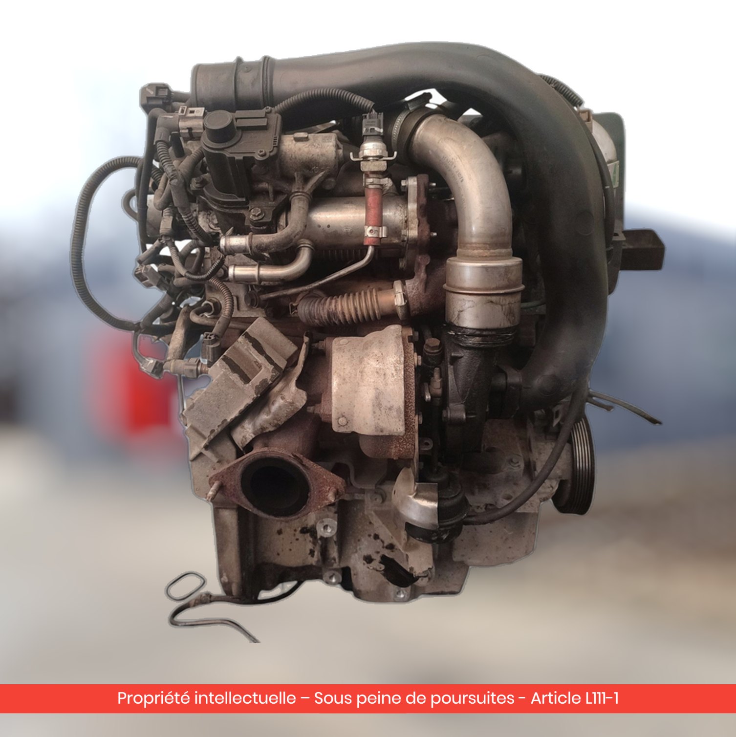 Moteur Renault Megane III / Scenic III K9KJ836 — occasion — vue 2