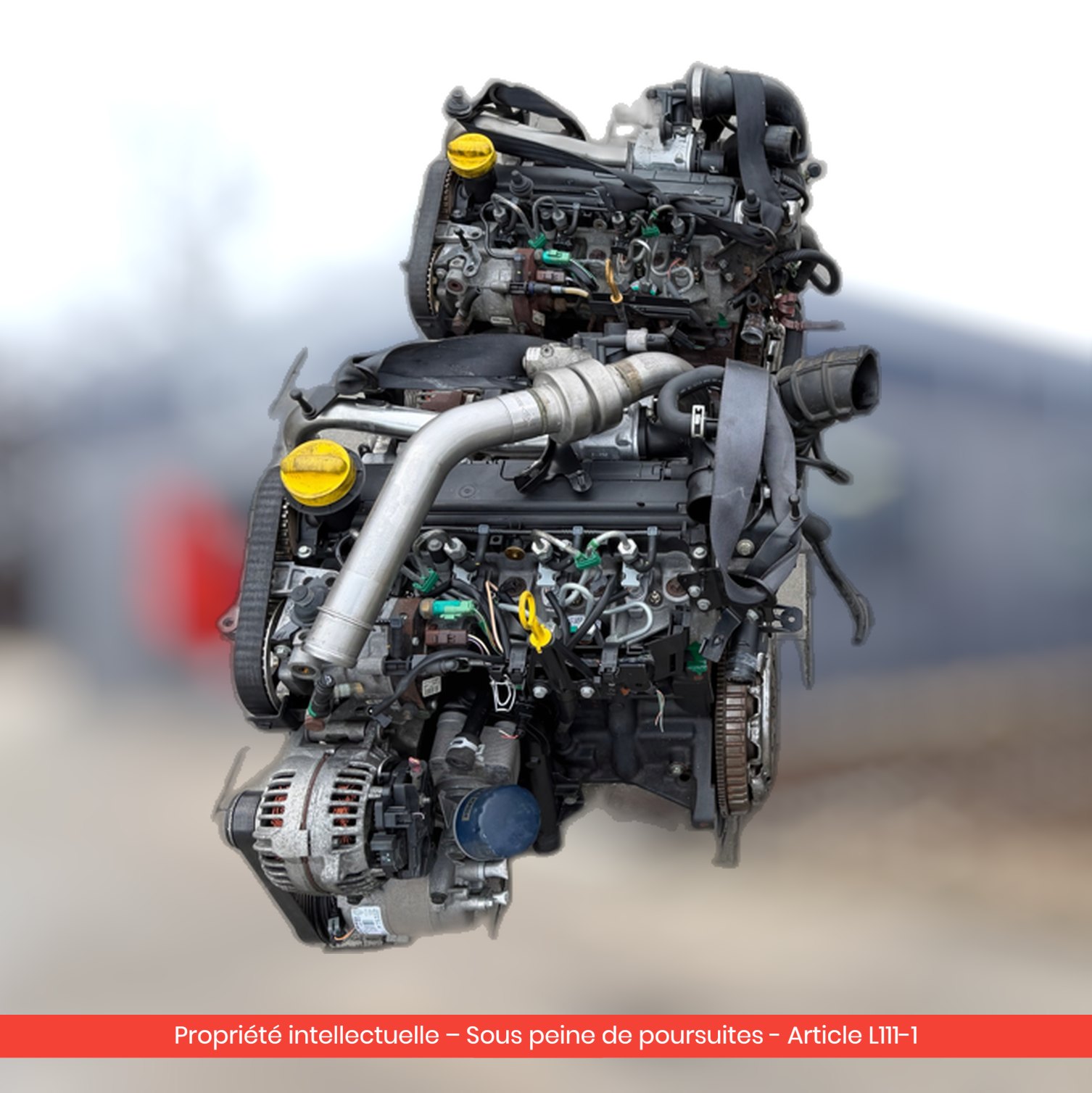 Moteur Nissan Note / Micra K9KF276 — occasion — vue 3