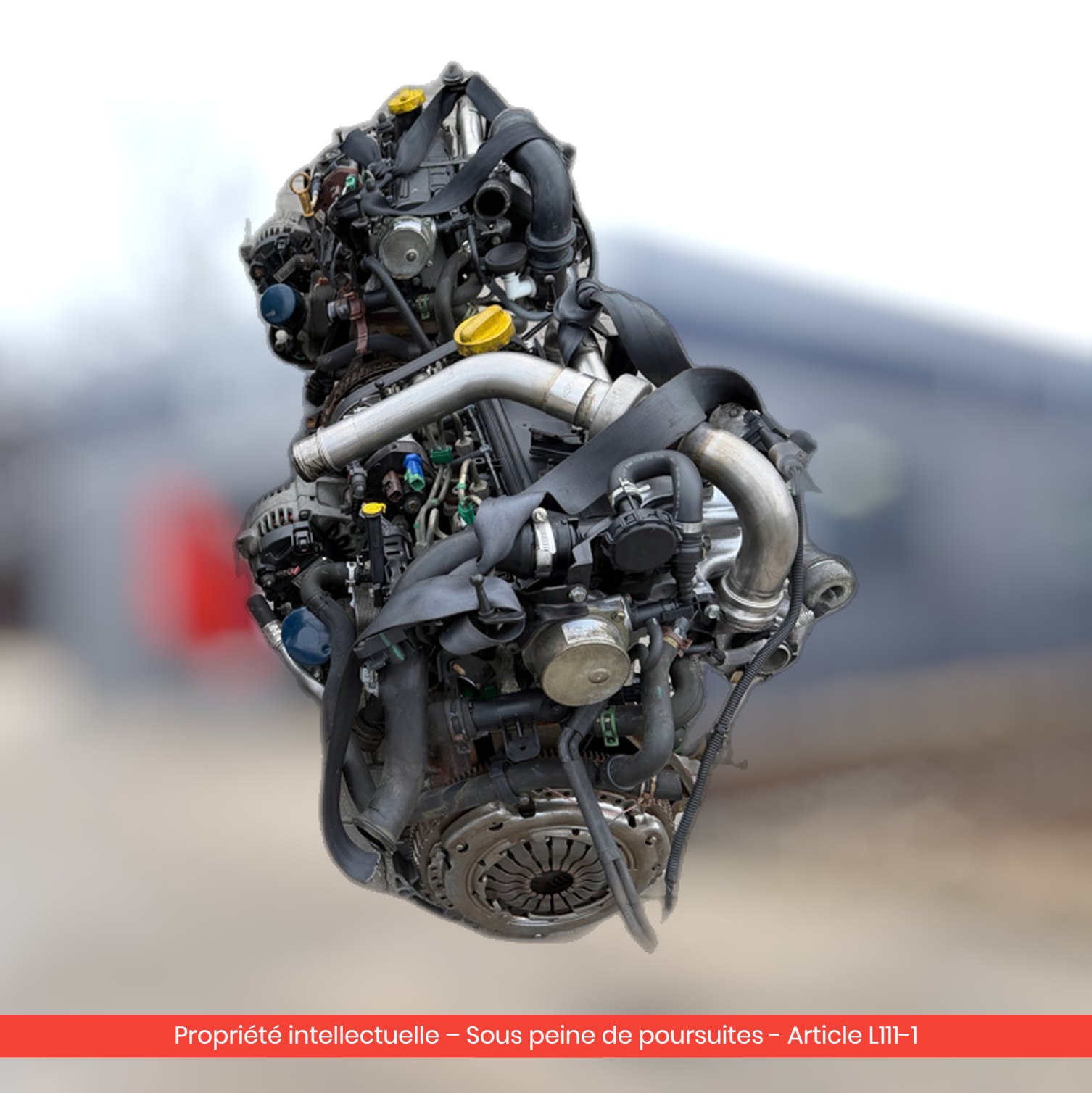 Moteur Nissan Note / Micra K9KF276 — occasion — vue 4